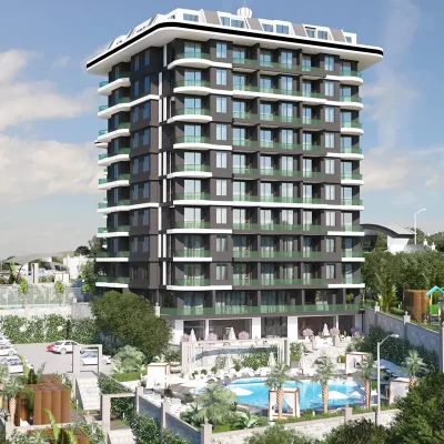 Luxus-Komplex Wohnungen zum Verkauf in Alanya Demirtaş
