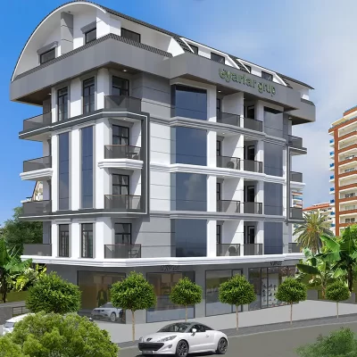 Boutique Project For Sale In Mahmutlar Pearly Corner