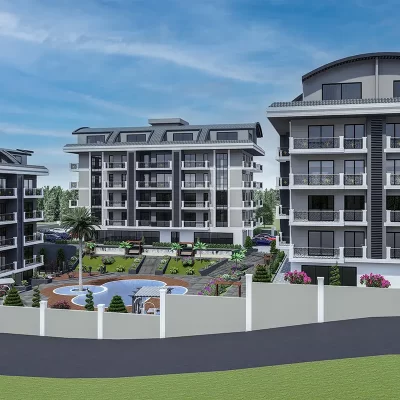 APARTMENTS FOR SALE IN ALANYA OBA ALYA PARK SUIT PROJECT