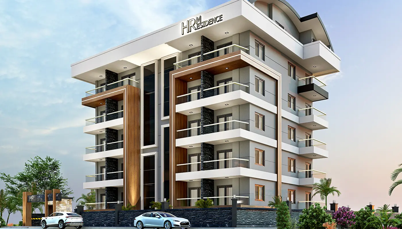 Apartments For Sale in Mahmutlar Alanya HMR Residence