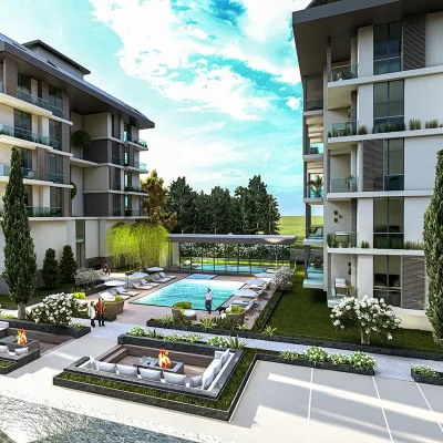 Apartments For Sale In Kargıcak Soho Panorama Project