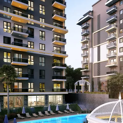 Apartments For Sale In Alanya Avsallar Carmel Park Project