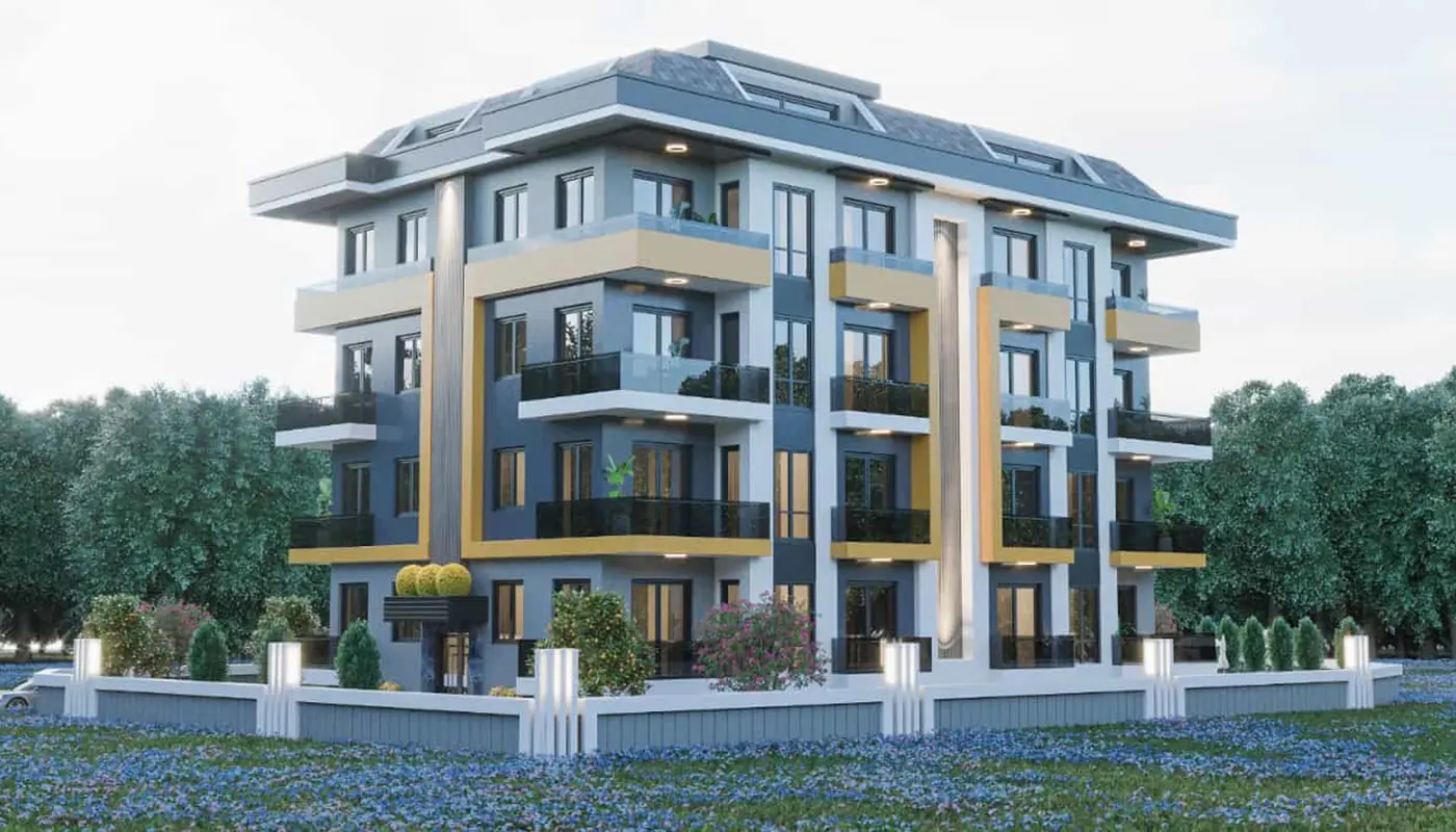 Apartments For Sale in Oba Region Alanya Alarahan Life Park Project - Voga Real Estate